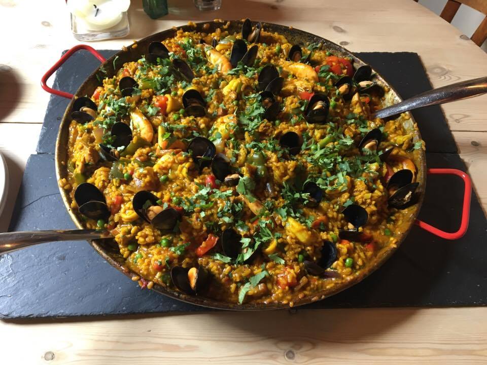 Paella Petworth the South Downs