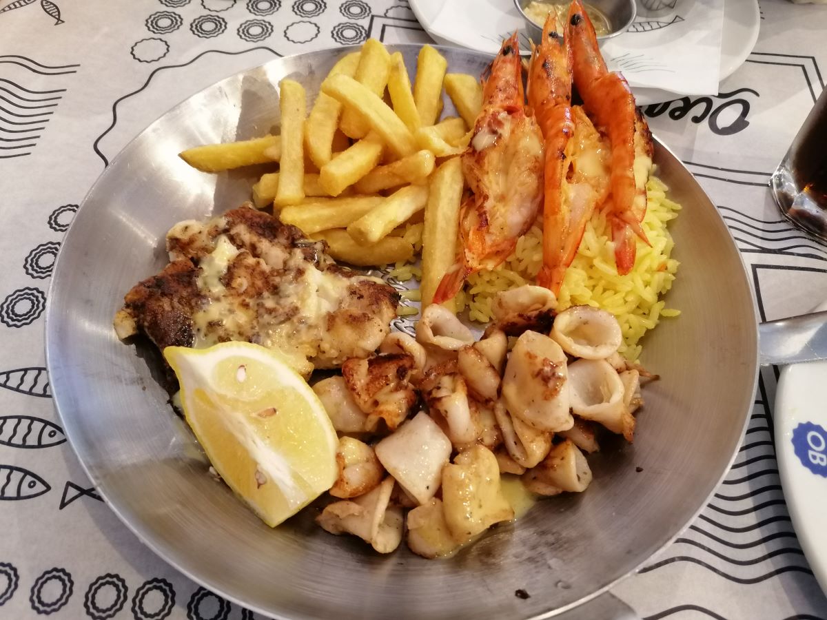 Mediterranean seafood restaurants London